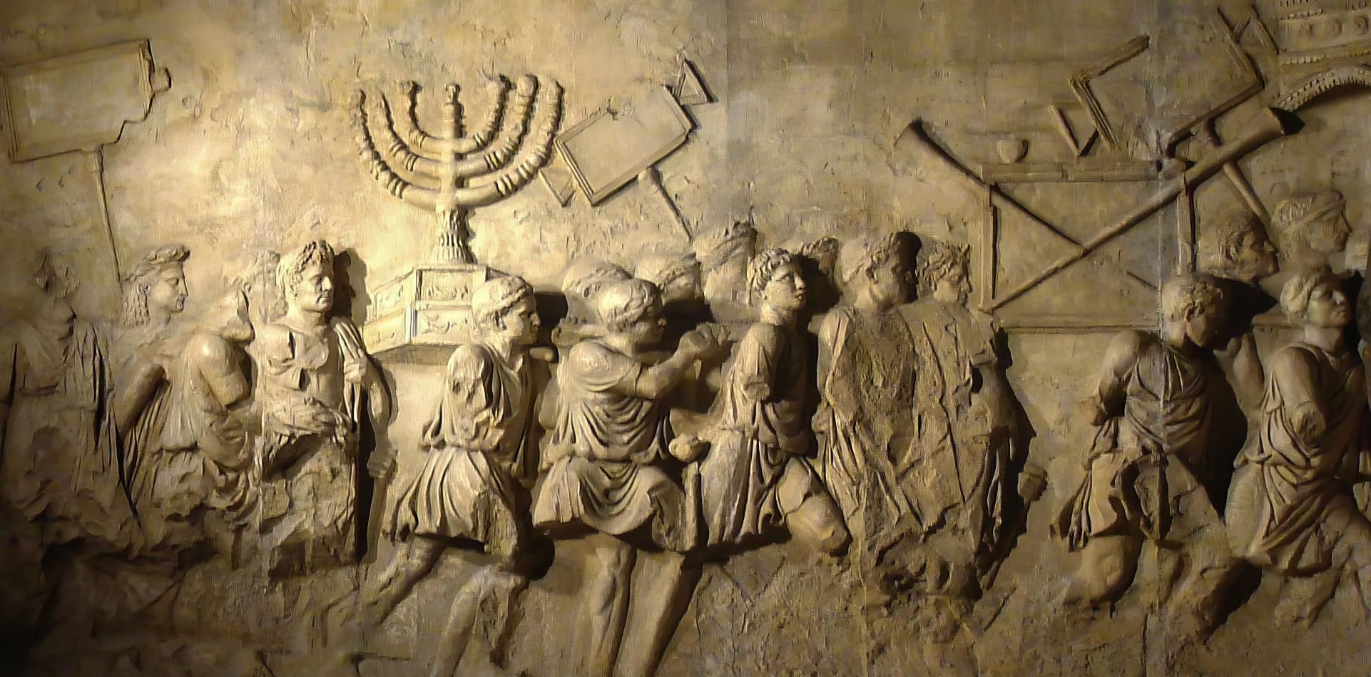 Herod’s Temple treasures depicted on Rome’s Arch of Titus